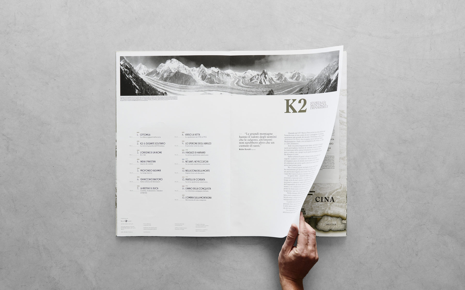 Anteprima delle pagine interne del libro' K2 Storia della Montagna Impossibil'e pubblicato da Rizzoli Lizard